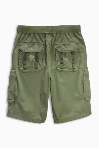 Jersey Waistband Cargo Shorts